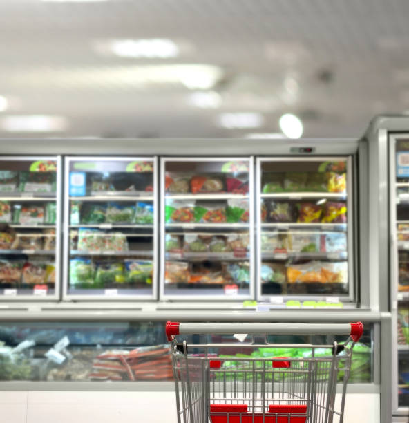 istock empty grocery cart in an empty supermarket 1376700262