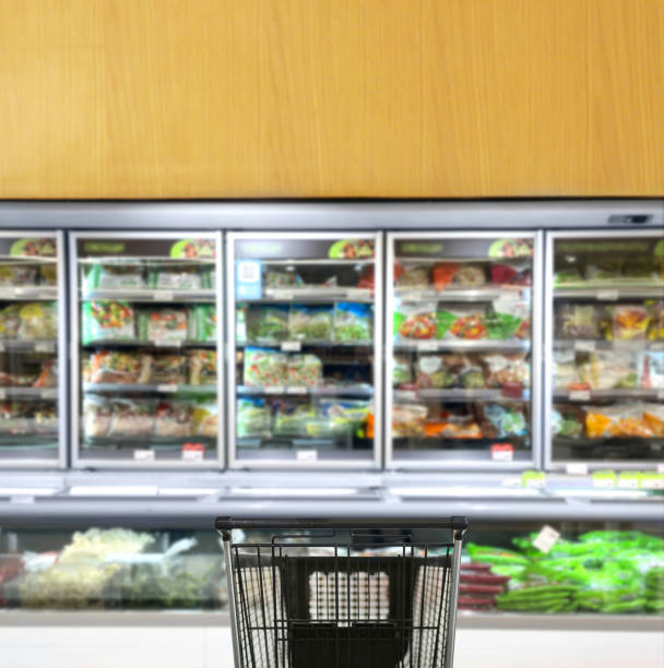 istock empty grocery cart in an empty supermarket 1376700264