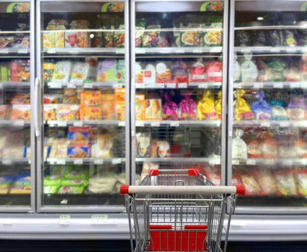 istock empty grocery cart in an empty supermarket 1376700274