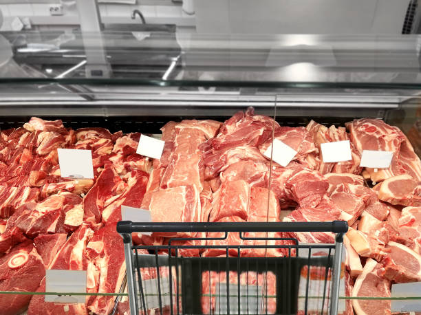 istock meat on the supermarket counter 1376700279
