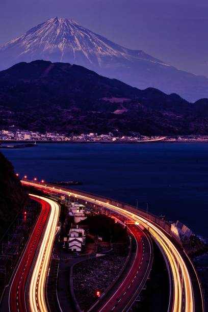 istock Mt. Fuji from Sattaru Pass in winter 1376854503
