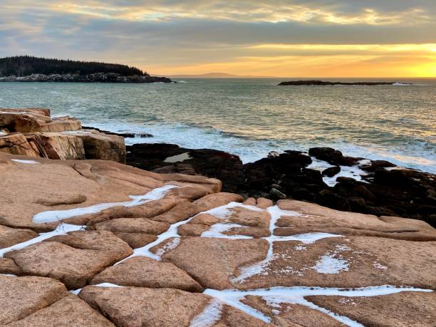 istock Maine Wilderness - Coastline Hike 1376943097