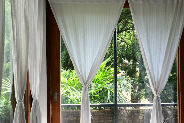 istock curtain in the room with natural background 1377020587