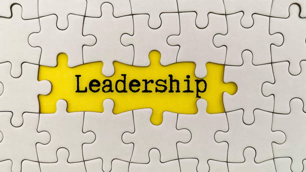 istock Jigsaw puzzle with a word Leadership. Conceptual 1377072551