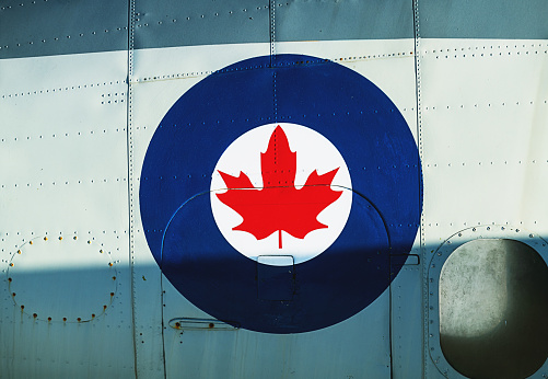 Decommissioned Canadian Air Force aircraft.