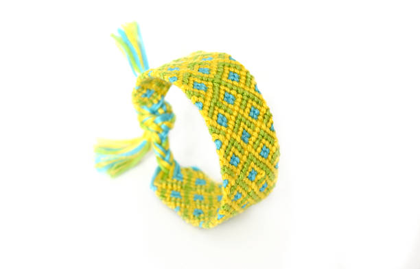 istock DIY woven friendship bracelets with different braiding. Summer accessory 1377203796