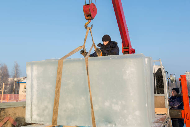 istock Portrait of a worker in a black hat unloading 1377209372