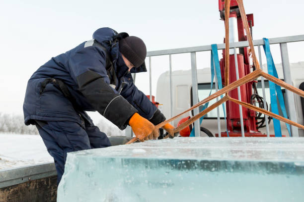 istock Portrait of a worker in a black hat unloading 1377213166
