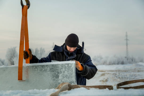 istock Portrait of a worker in a black hat unloading 1377213715