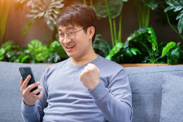 istock Young Asian businessman at home 1377224363