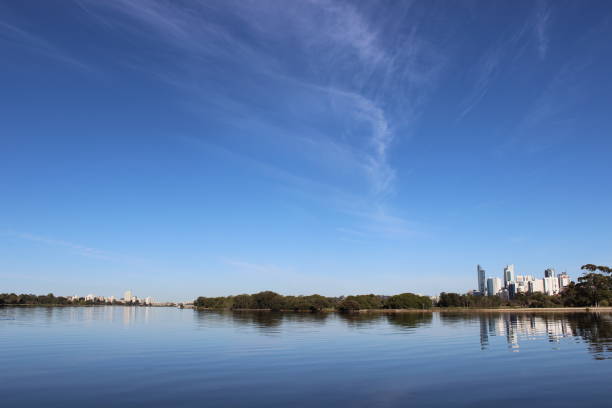 istock Reflections of the Swan River in Perth, Western Australia 1377232415