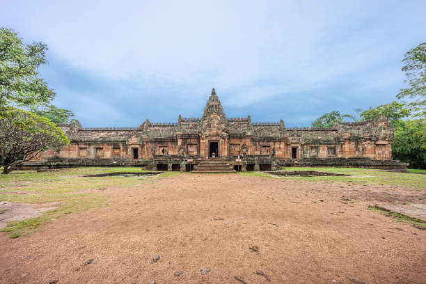 istock Prasat Phanom Rung view from The Front Yard at Phanom Rung Historical Park 1377237796