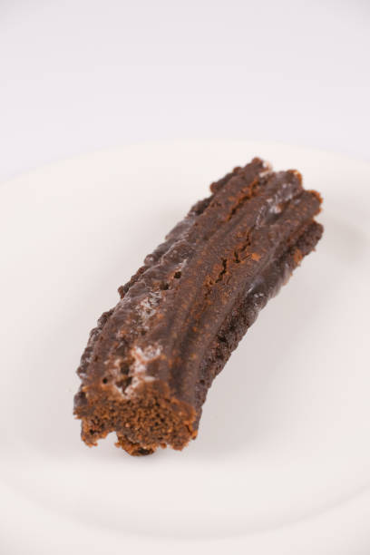 istock Chocolate churros, close up photo 1377241371