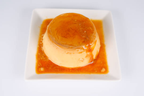 istock Pudding, close up photo food 1377255547