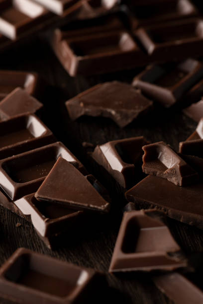 istock Close-up shot of chocolate bar 1377262012