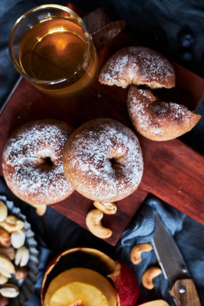 istock homemade wholegrain bagel at afternoon tea time 1377276883