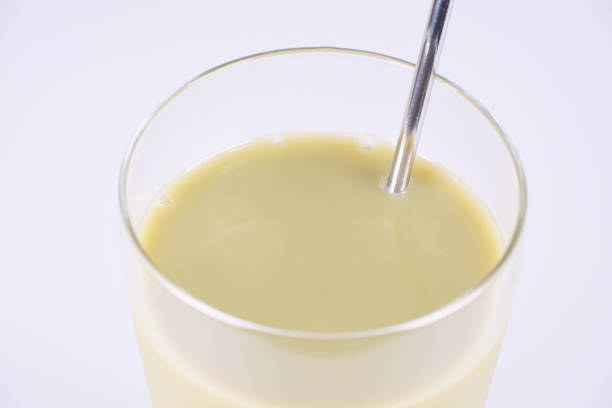 istock Matcha green tea Latte, close up photo 1377292954