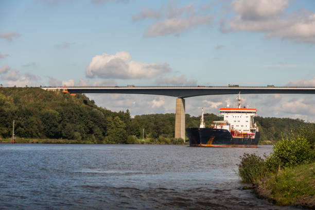 istock Tank vessel in the Kiel Canal 1377315324