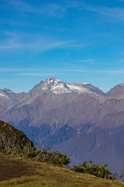 National Nature Park. Landscape with mountains and valleys.