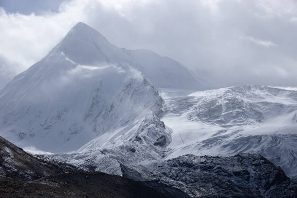 istock Snow and  glacier mountain in Tibet,China 1377346631
