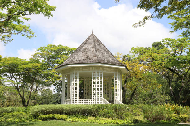 istock Botanical Gardens, Bandstand Up Close 1377369507