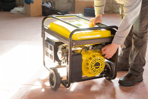Portable gasoline generator Portable gasoline generator.The use of an autonomous energy source. An additional source of energy. portability stock pictures, royalty-free photos & images