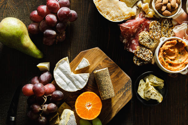 istock Preparation of delicious appetizer on kitchen table. 1377408983