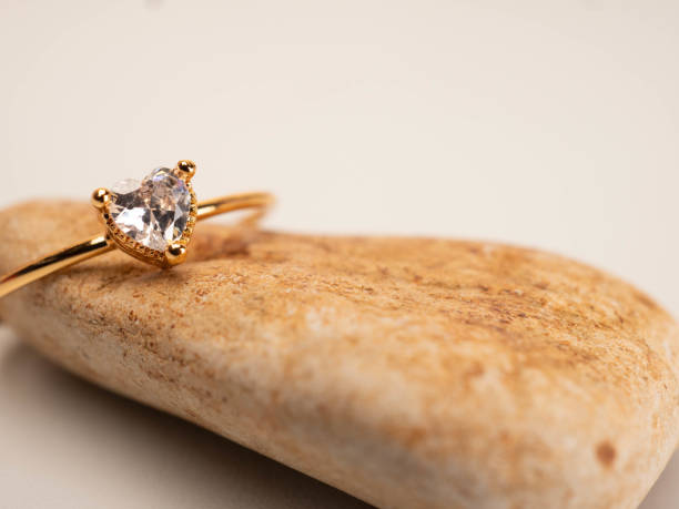 istock Close up shoot of gold wedding ring 1377424640