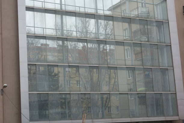 istock glass facade design of a modern building 1377455312