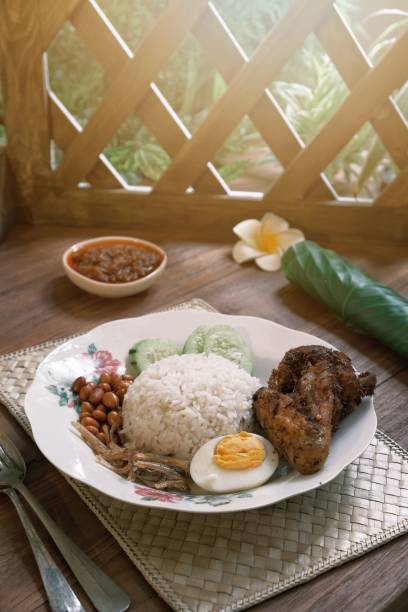 istock Nasi Lemak Fried Chicken 1377485618