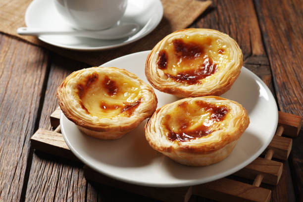 istock Portuguese custard pies 1377531630
