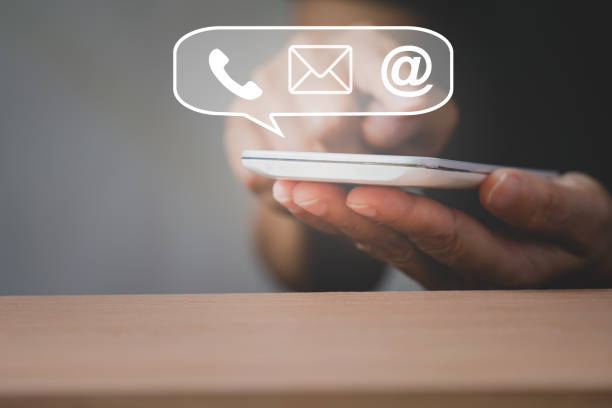 istock senior people hands using smartphone with icon, telephone ,email address and envelope, for contact us, connection and e-mail marketing , call center support concept 1377615998