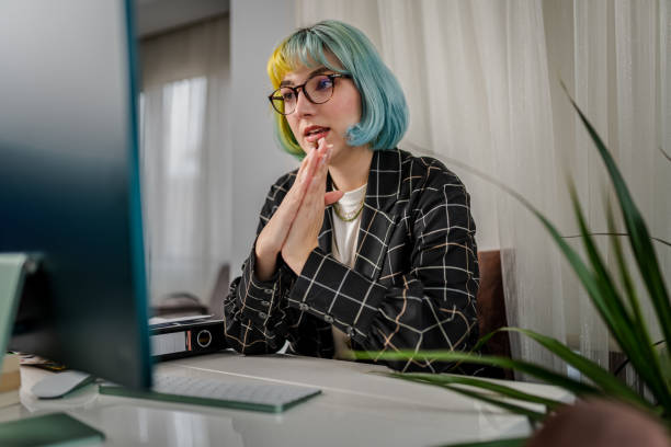 istock Psychotherapist having online therapy session with patient 1377616414
