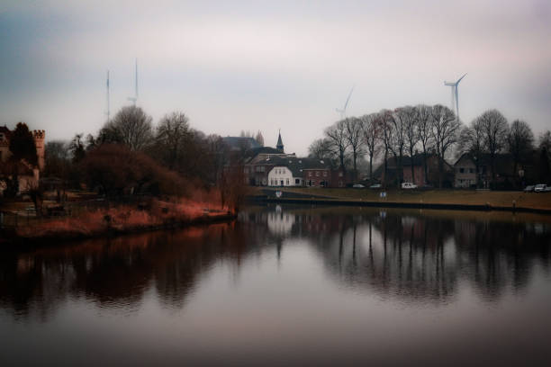 Engelen, part of Den Bosch, on a cloudy day