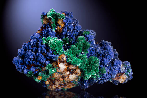 istock azurite mineral specimen stone rock geology gem crystal 1377631446