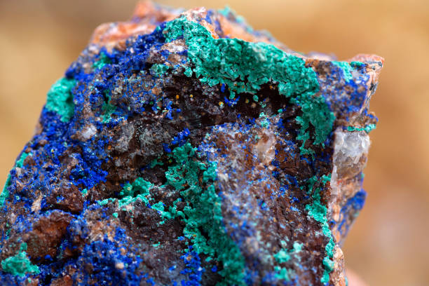 istock azurite mineral specimen stone rock geology gem crystal 1377641516