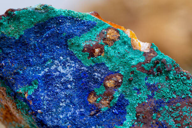 istock azurite mineral specimen stone rock geology gem crystal 1377647005