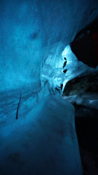 istock An ice cave of incredible beauty. Blue gradient 1377675495