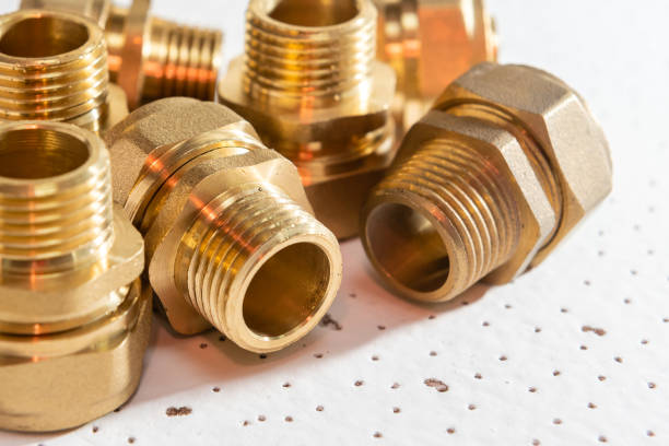 istock various Brass and metal fittings for plumbing 1377681769