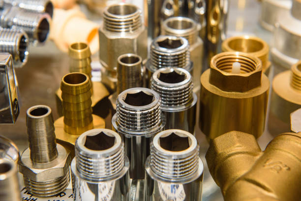 istock various Brass and metal fittings for plumbing 1377681792
