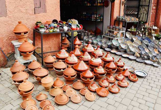 istock Market stall / shop in the souk in Marrakesh 1377696245