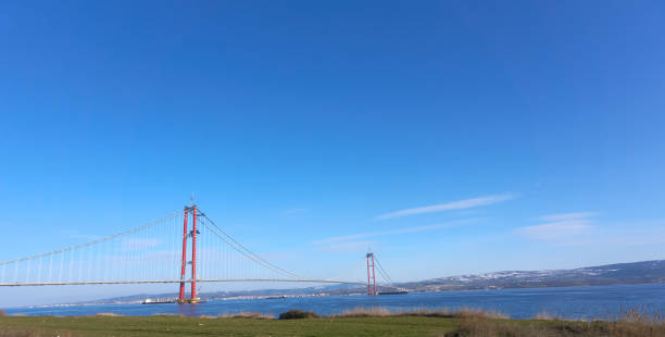 istock The construction of 1915 Canakkale Bridge 1377746306