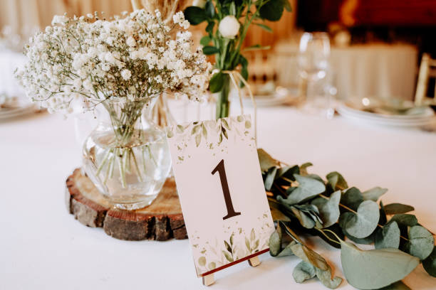 istock Number One Paper List and Flower in Vase on Table 1377756337