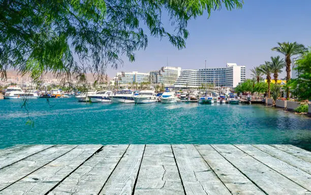 Eilat is a famous tourist resort and recreational city in Israel