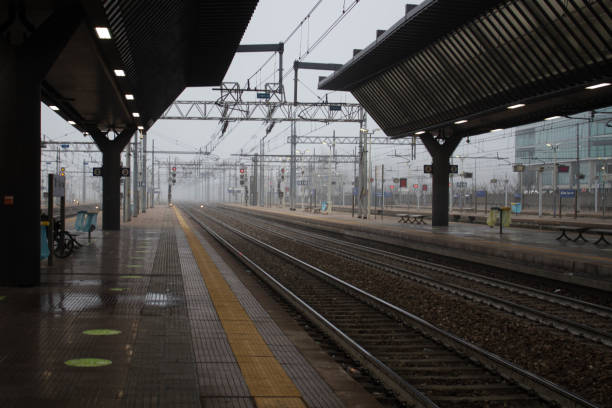 istock railway station in Italy 1377814480