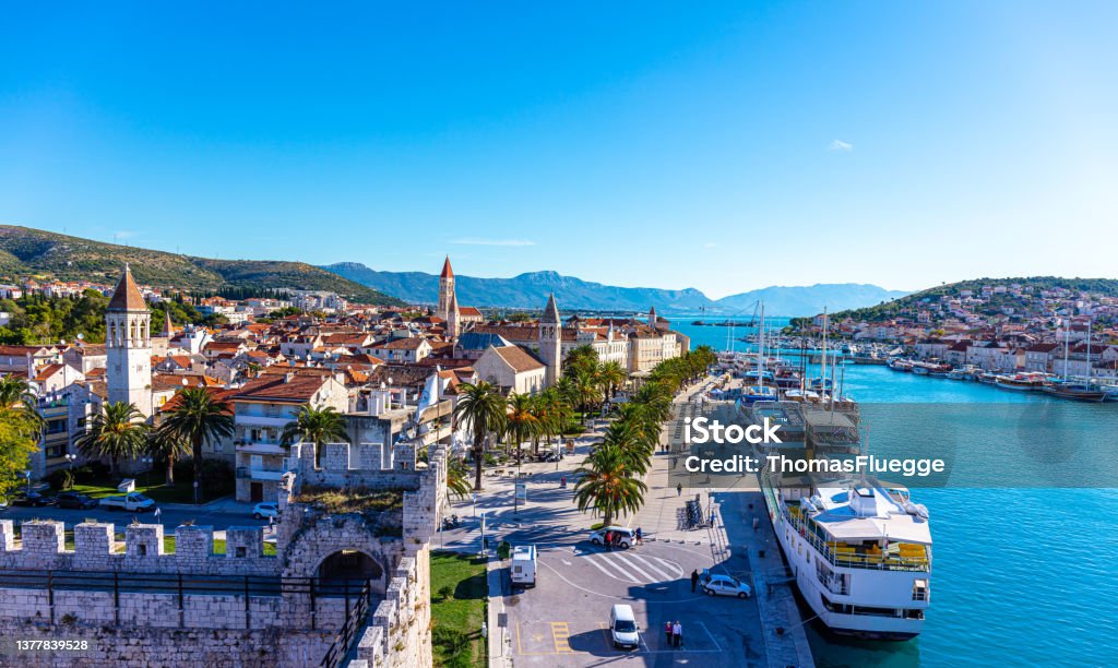 Trogir - Dalmatia - Croatia Trogir - Dalmatia - Croatia. Unesco world Heritage site Croatia Stock Photo