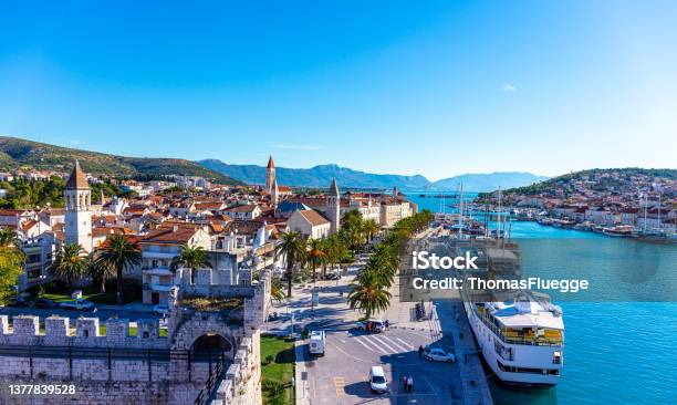 Trogir Dalmatia Croatia Stock Photo - Download Image Now - Croatia, Sea, Trogir