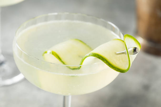 istock Boozy Refreshing Cold Saketini Cocktail 1377856406