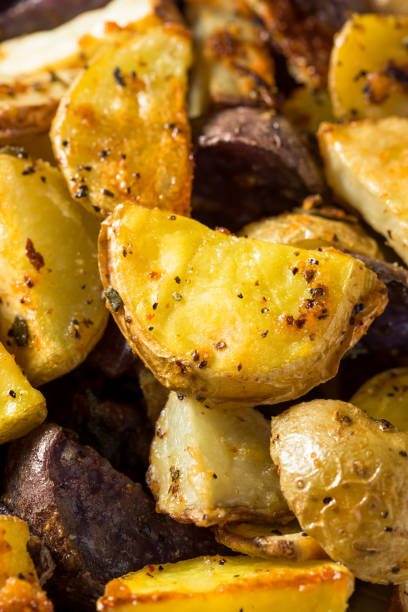 istock Homemade Cooked Roasted Baby Potatoes 1377856973