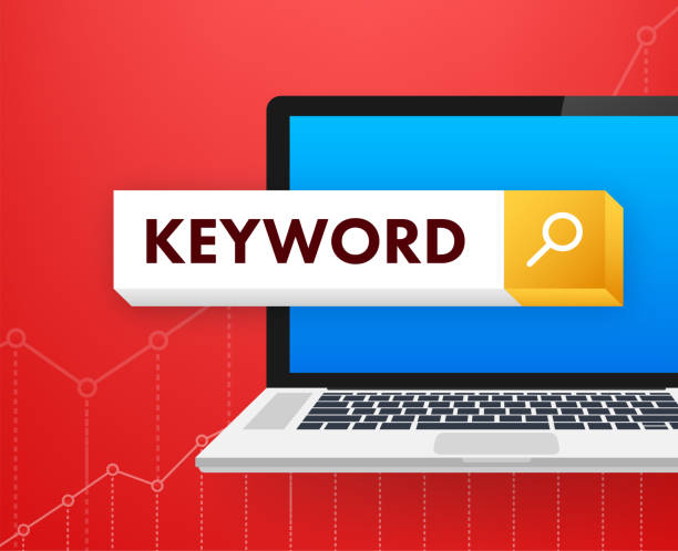 Keyword ranking. Communication technology. Search bar. Vector stock illustration. Keyword ranking. Communication technology. Search bar. Vector stock illustration meta search stock illustrations